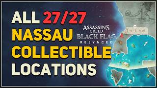 All Nassau Collectible Locations Assassins Creed Black Flag Resynced