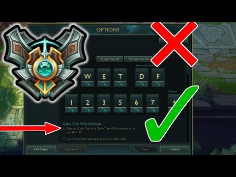 Quick Cast Or Quick Cast With Indicator? Which Is Better? - League of  Legends 