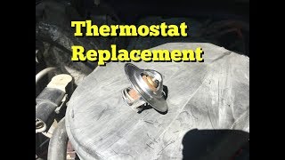 How to Replace Engine Coolant Thermostat | 1995 Ford F150