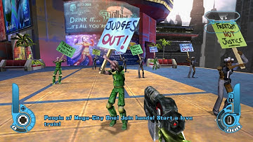 Judge Dredd: Dredd vs. Death - Part 2 - Halls of Justice (PS2)