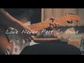 【Michael Jackson】Love Never Felt So Good Guitar Cover ギター 弾いてみた