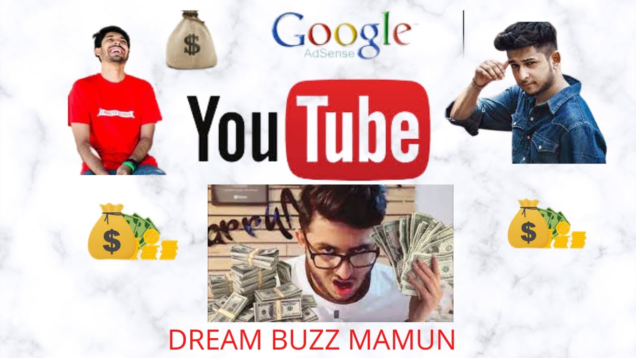 INCOME OF YOUTUBER - YouTube