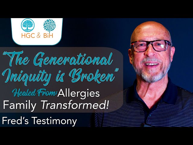 Healed from Allergies! Family Transformed! So Much Freedom! - Fred's Testimony #testimonytuesday