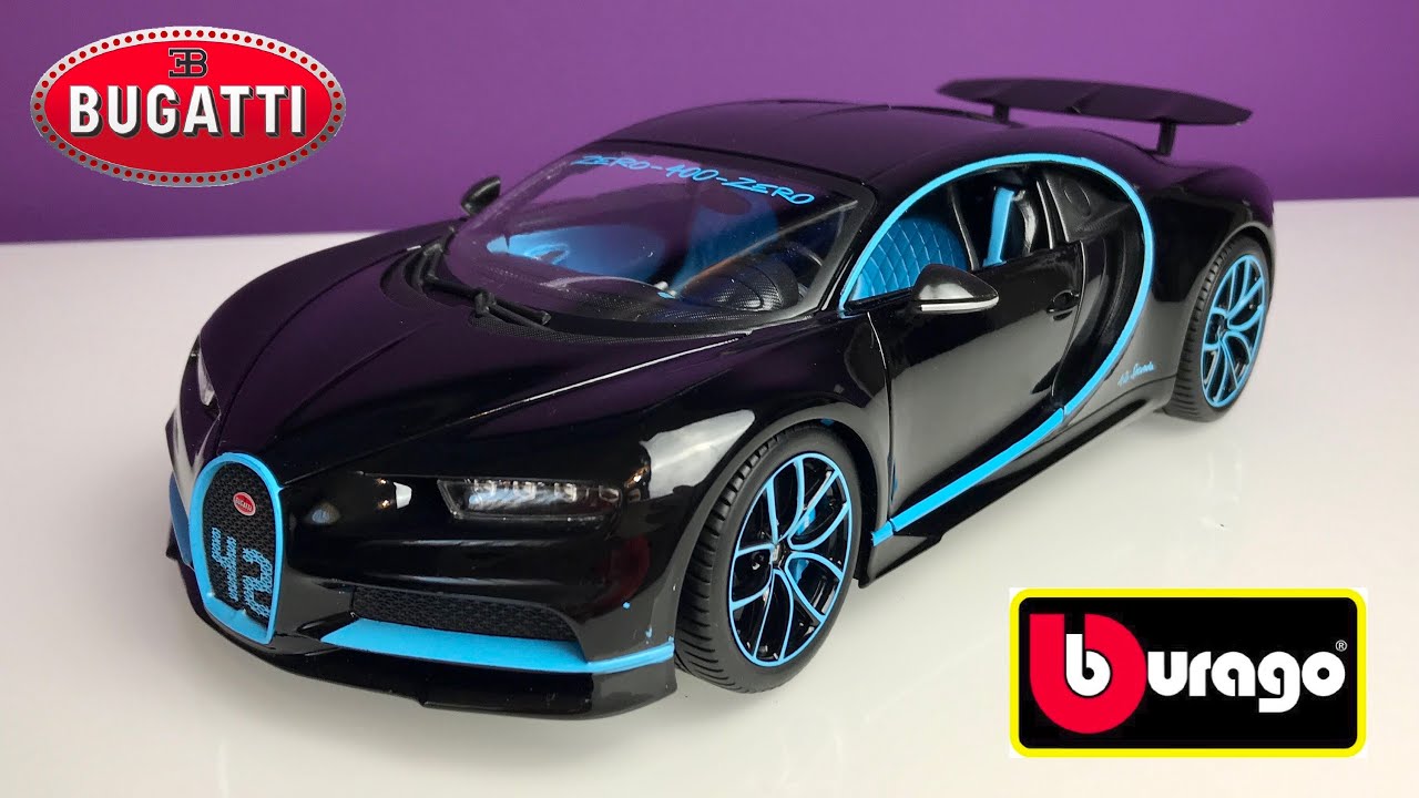 1:18 Bugatti Chiron 0-400-0 - Bburago [Unboxing] 