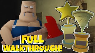 LAST ORDER (SURVIVAL PUZZLE OBBY) FULL WALKTHROUGH & 2 SECRET BADGES - ROBLOX