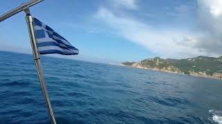 Corfu - Paleokastritsa - Greece private boat tour 2023 June Full HD