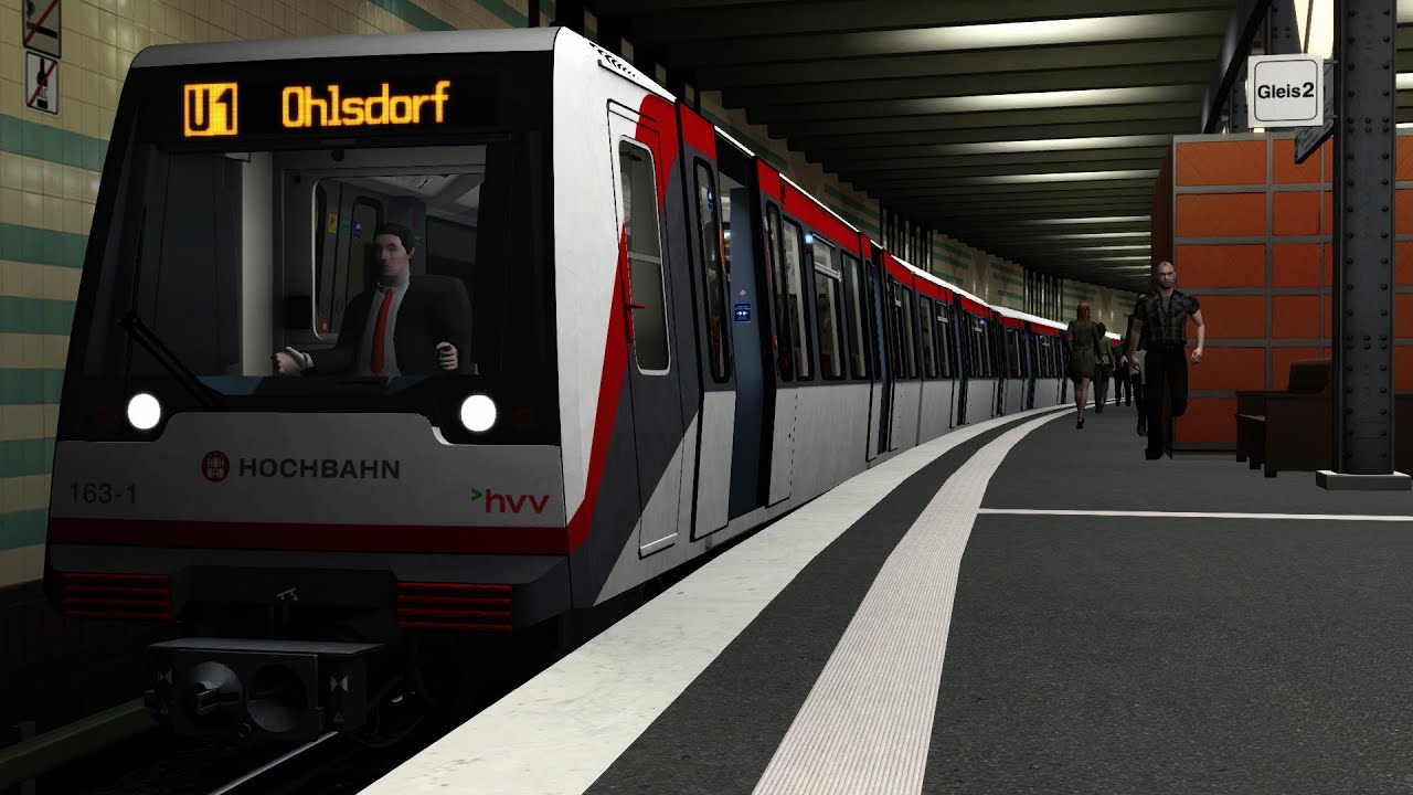 Train Simulator Classic | Führerstandsmitfahrt | DT4.3 | HHA U1 Farmsen nach Ohlsdorf