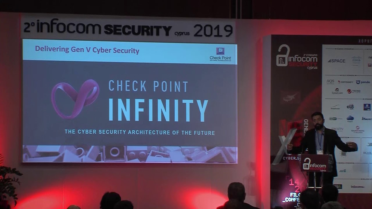 Βασίλης Νικολόπουλος - Check Point @ 2nd InfoCom Security Cyprus 2019