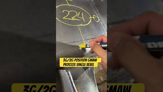 3G2G Position Gmaw Process Single Bevel
