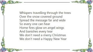 Cliff Richard - Santa&#39;s List Lyrics