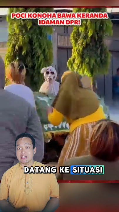 POCONG DEMO DPR #demo #dpr #pocong #fyp #trending