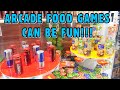 ARCADE FOOD GAMES CAN BE FUN!!!