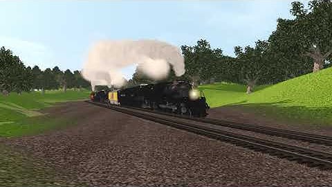 (Viewers Request) UP Big Boy 4014, Diana 4015, and Tyrant 4010 Triple-header