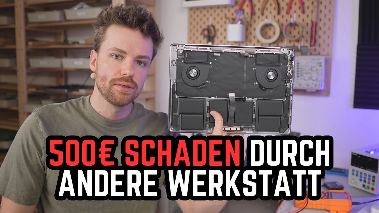 MacBook Pro 14 M1 startet nicht CD3217 defekt