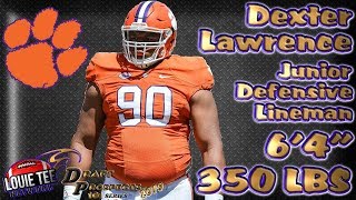 2019 NFL Draft Prospects 101 | Film Session | DL Dexter Lawrence