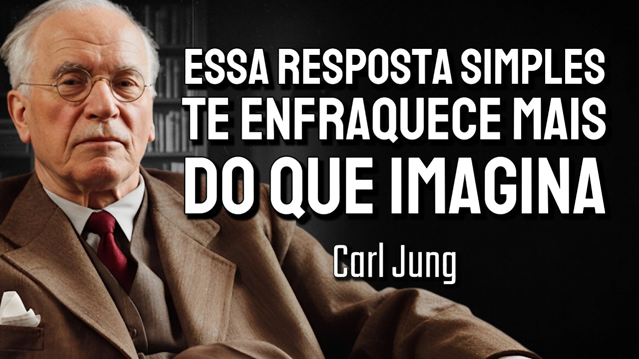 Se alguém perguntar como você está, não responda; isso te enfraquece sem perceber (Carl Jung)