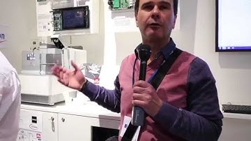 Stefano Costa presents an Illy coffee machine connected with MQTT (Embedded World 2015)
