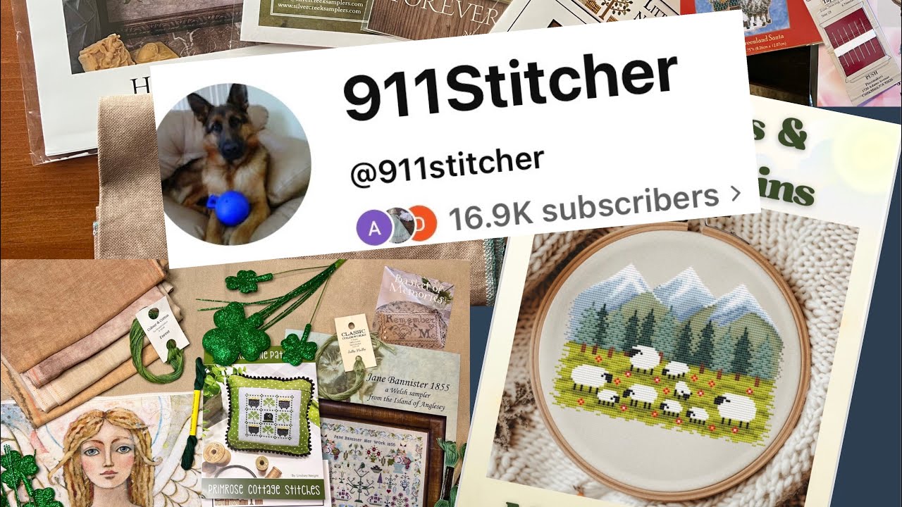 Flosstube 143 - Lots of Cross Stitch, Some Needlepoint, A Lil