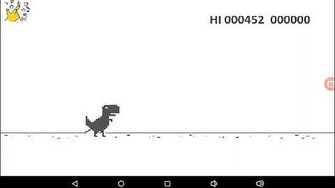 Dino run gameplay part 1