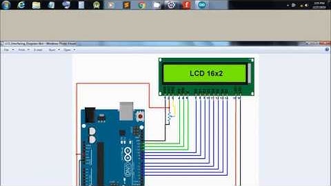 Hello World! Screen Display on 16x2 LCD module interfacing with Arduino Uno