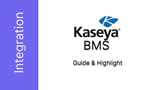 Hudu Integration: Kaseya BMS