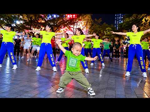 🌞 Happy Dance | This Adorable Boy Turns Morning Workouts into Pure Joy! 😍💃