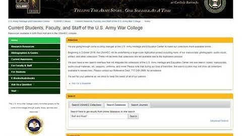 How to Access USAWC Library Resources Remotely