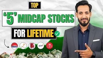 Building MIDCAP Stock Portfolio for 2030 🚀 | 5 High Growth Stocks for Wealth Creation 📈