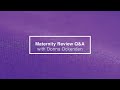 Maternity Review Q&A with Donna Ockenden