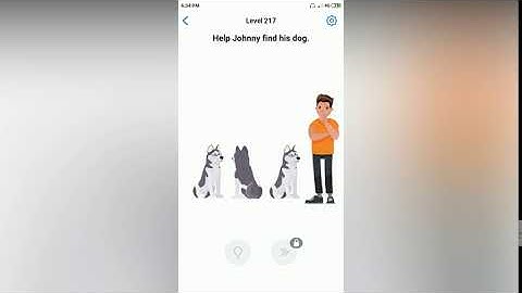 Easy Game - Help Johnny find his dog - Level 217 solution