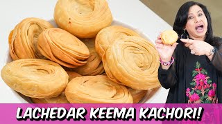 My Technique to Make the Most Lachedar and Delicious Keema Kachoris Recipe in Urdu Hindi - RKK