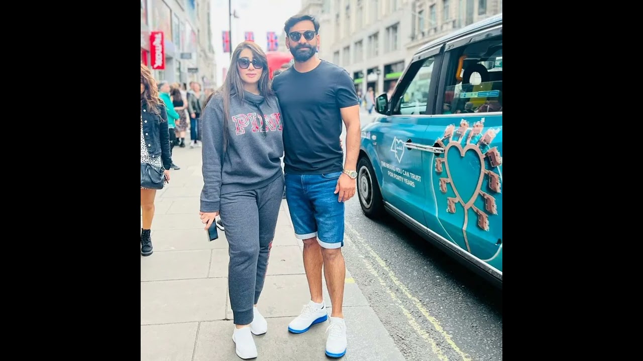 cricketer Muhammad hafeez with family on vacation... 