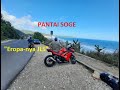 Pantai Soge Pacitan Jawa Timur, Amazing View "Eropa"-nya Jalur Lintas Selatan (JLS)