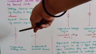 Independent and Dependent Voltage and  Current Source ( Part 1 )