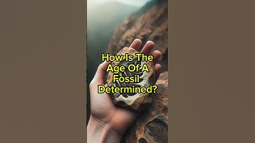 How Scientists Determine the Age of Fossils | Science Behind Dating Fossils