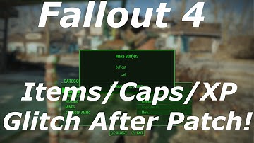 Fallout 4 Infinite Items, XP & Caps Glitch AFTER PATCH 1.2! Unlimited Items! (Fallout 4 Glitches)