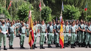 La Legión Ronda: Jura de Bandera para personal civil 11/06/2022