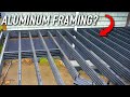 Using outdure aluminum framing for the first time