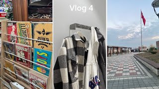 يوميات طالبة مغتربة | تسوق ، دراسة 📚 🛍 | Vlog 4 student dairy in Turkey