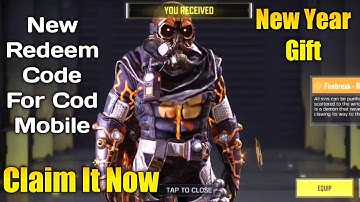 January 2022 Redeem code Codm | today Redeem code Codm | call of duty mobile Redeem code | codm