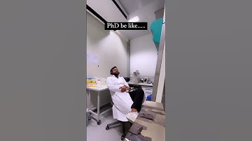 Doing a PhD be like… #phdlife #research #experiment #chalenge #shorts #india #csir #lifescience