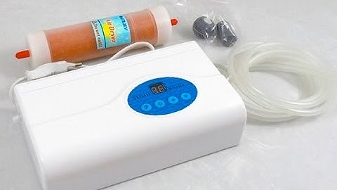 Water Ozonator Air Dryer @ Elixa.com