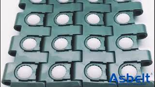 Ast2253 roller top plastic modular belt