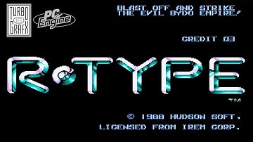 PC Engine Games - R-Type