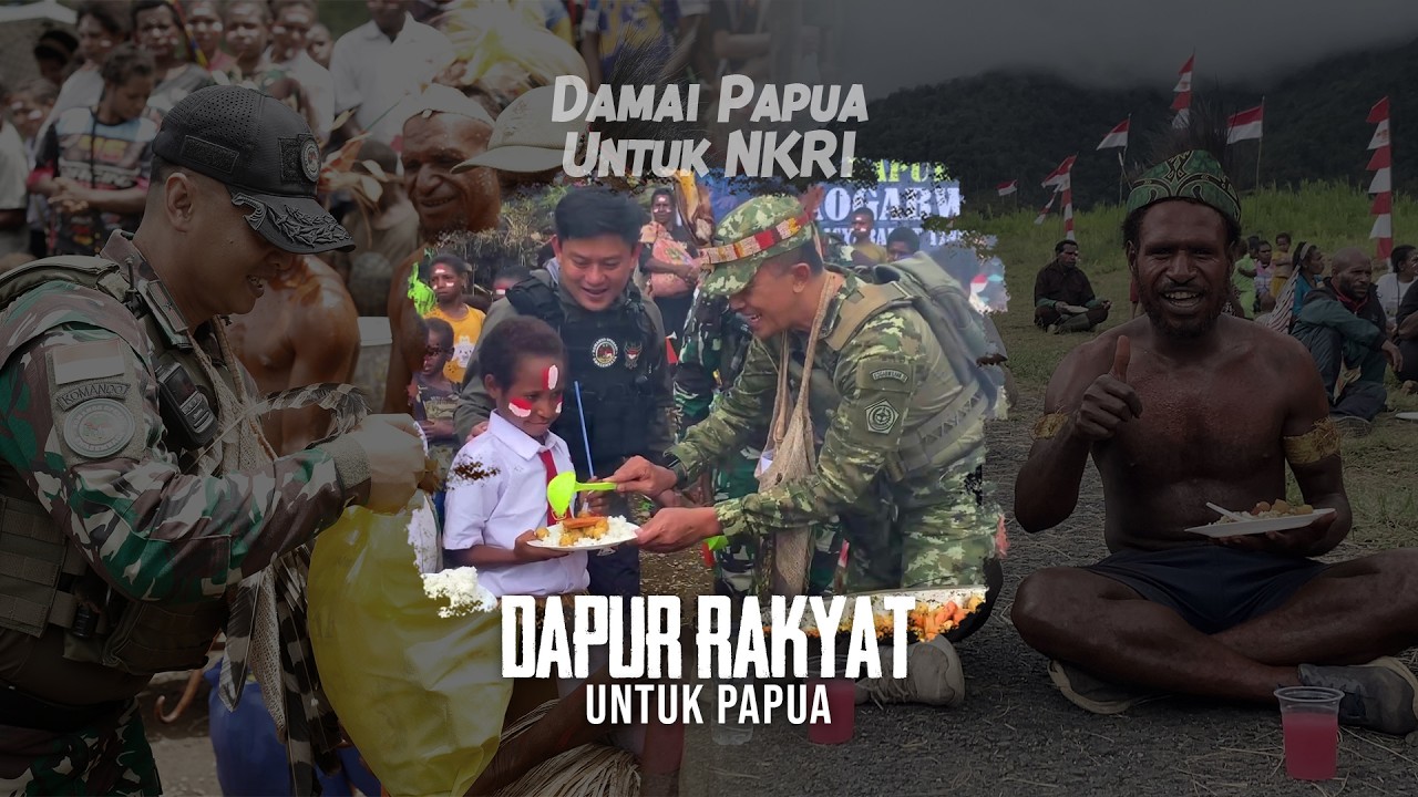 TNI Hadir untuk Rakyat: Dapur Rakyat dan Pengobatan Gratis di Tinibil ...