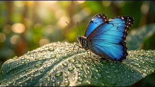 Relaxed Forest ASMR : Birds, River, butterfly & Gentle Breeze 🌿 #jungledocumentary