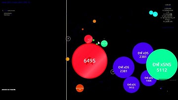 Agar.io - Takeover #30 Ayno ft. Omicron (NA)