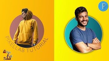 How to mask images into shapes | pixellab tutorial @abbasartschool