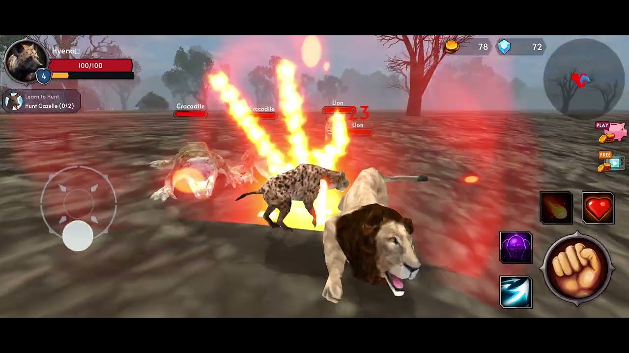 🐺Sırtlan simülatör