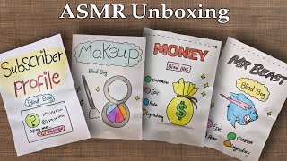 [💸paper diy💸] Blind bags Unboxing | ASMR | Satisfying |Squishy